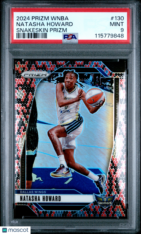 2024 Panini Prizm WNBA - Natasha Howard - Snakeskin SSP - PSA 9 - Snakeskin SSP