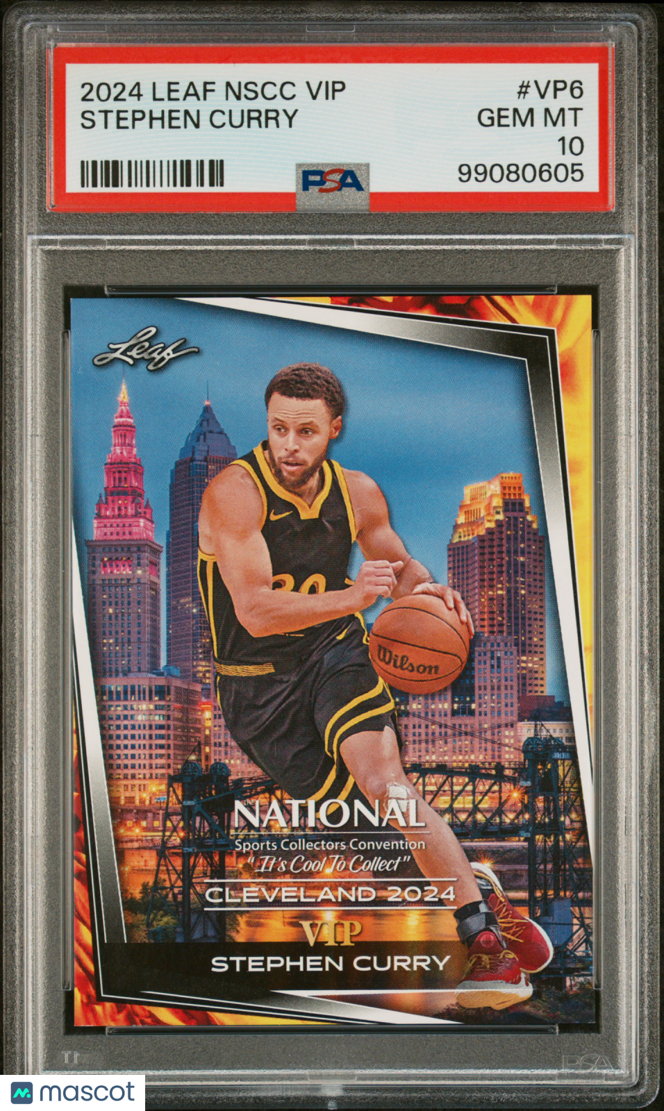2024 Leaf National Sports Collectors Convention Vip Stephen Curry #VP6 PSA 10