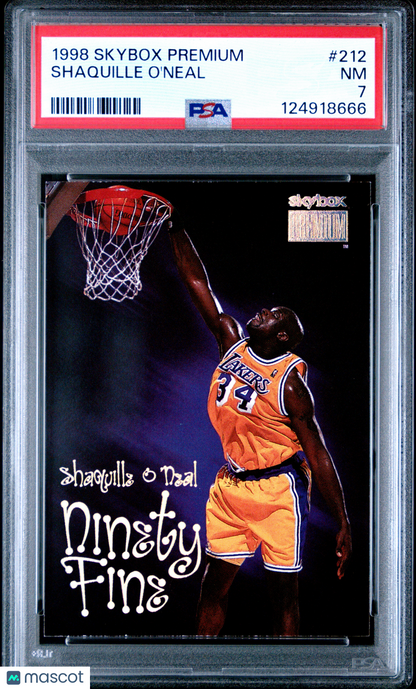 1998 Skybox Premium - Shaquille O'Neal #212 - PSA