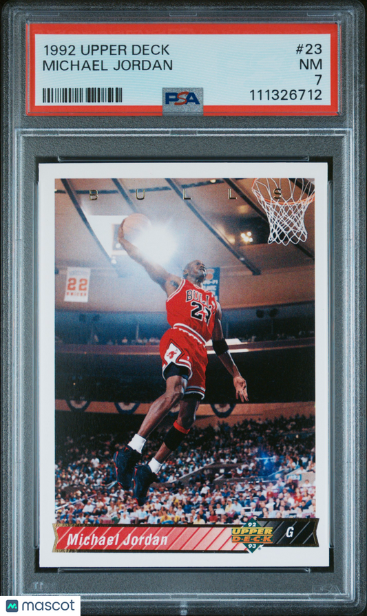 1992 Upper Deck Michael Jordan #23 PSA 7