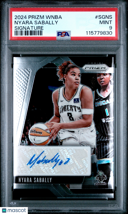 2024 Panini Prizm WNBA - Signatures AUTO - Nyara Sabally #SGNS - PSA 9 - AUTO