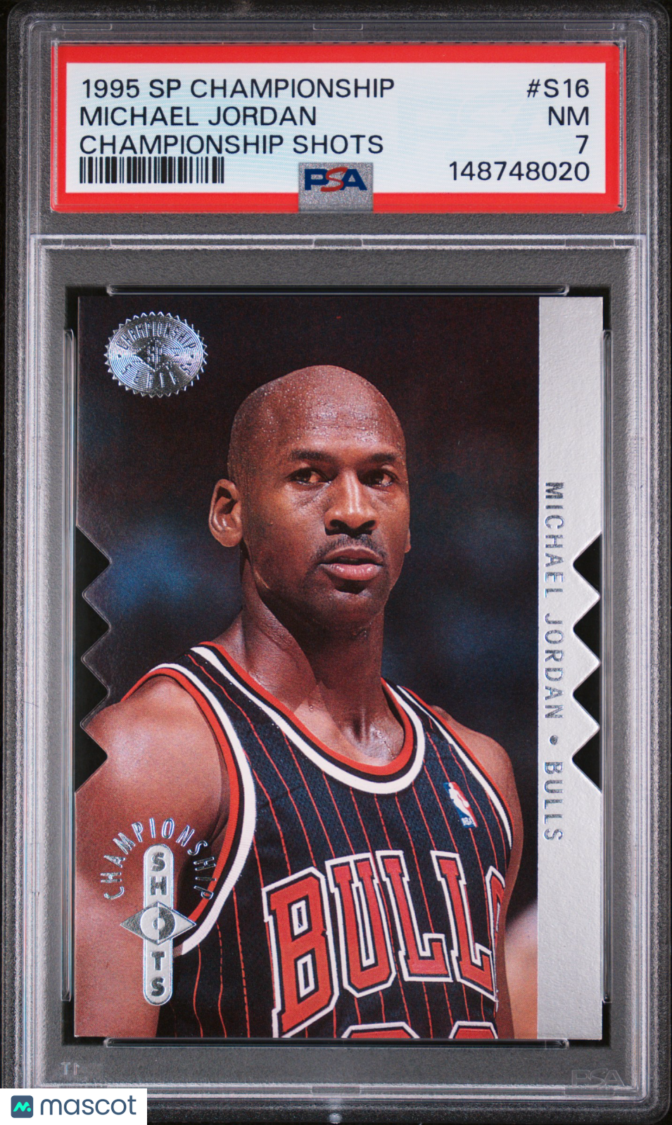 1995 SP Championship Basketball - Michael Jordan #S16 - Championship Shots - PSA