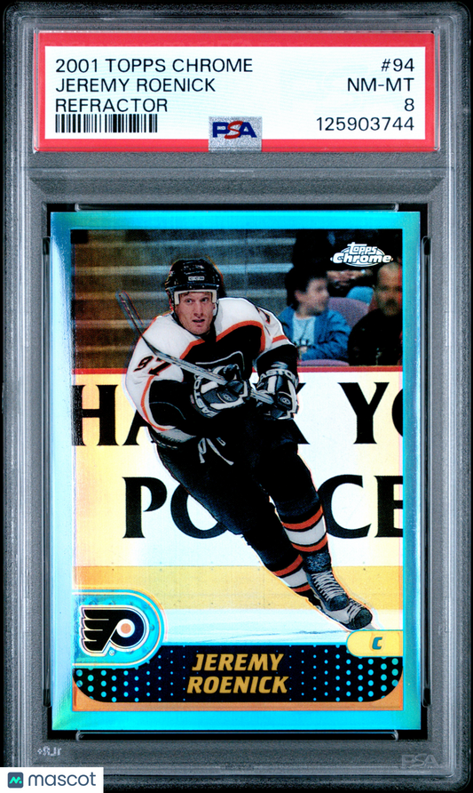 2001 Topps Chrome Hockey - Jeremy Roenick #94 - REFRACTOR - PSA - REFRACTOR