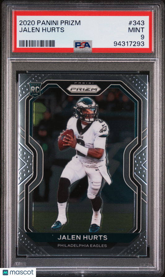 2020 Panini Prizm Jalen Hurts #343 PSA 9 - ROOKIE - PSA - ROOKIE