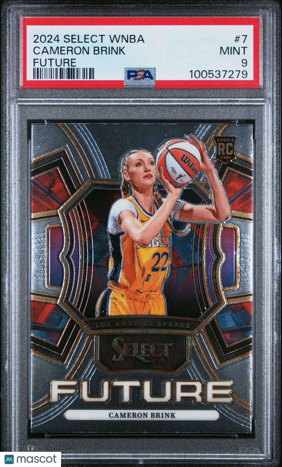 2024 Panini Select WNBA Select Future Cameron Brink ROOKIE #7 PSA 9