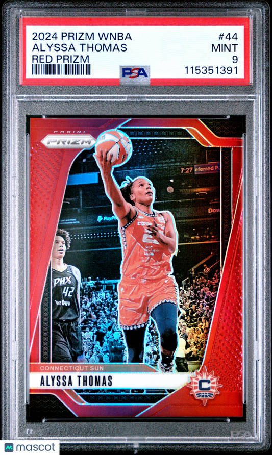 2024 Panini Prizm WNBA - Alyssa Thomas #44 - Red /299 - PSA - /299