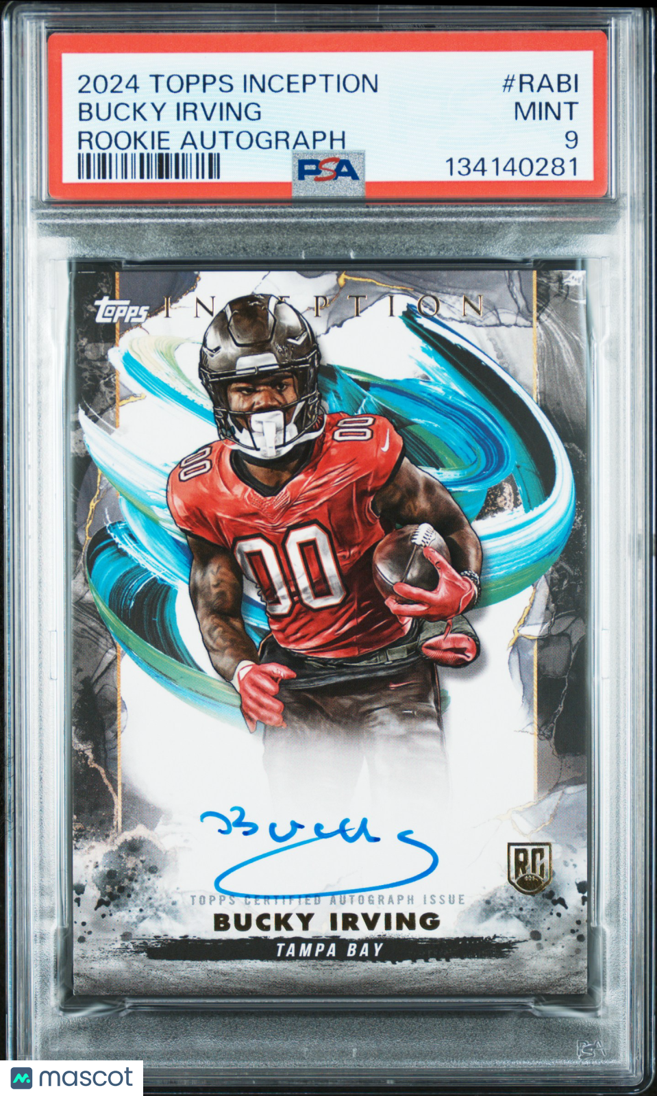 2024 Topps Inception - Bucky Irving #RABI - Rookie Autographs - PSA - ROOKIE