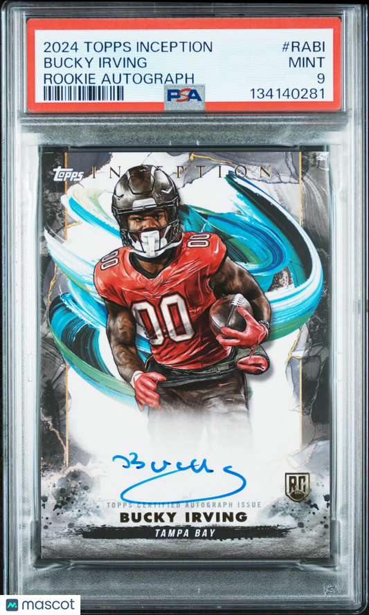 2024 Topps Inception - Bucky Irving #RABI - Rookie Autographs - PSA - ROOKIE