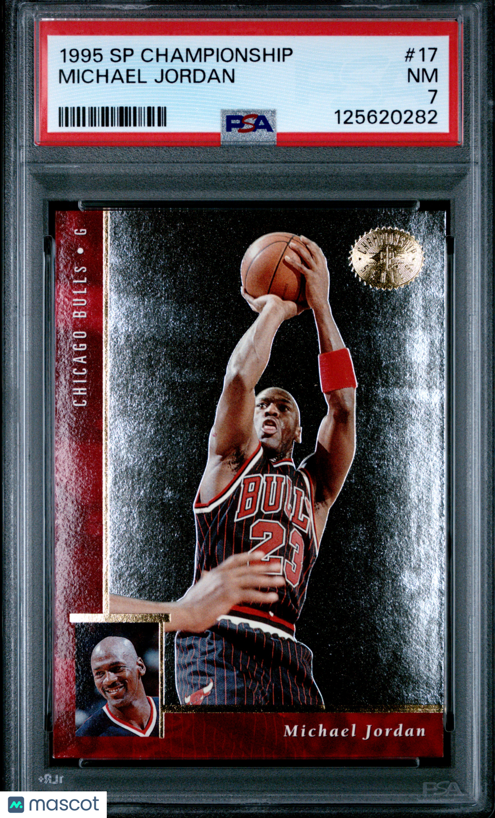 1995 Upper Deck SP Championship - Michael Jordan #17 - PSA 7