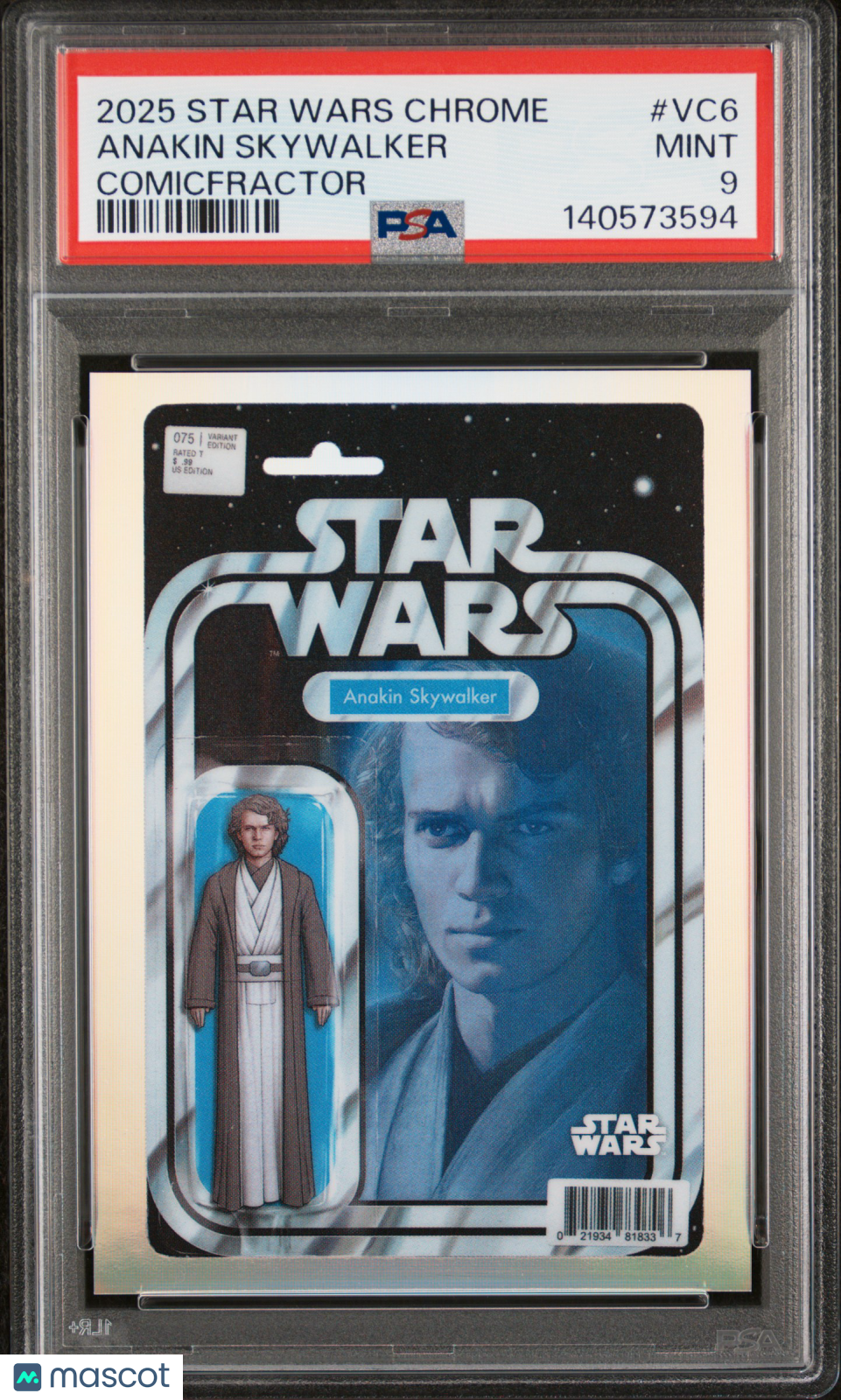 2025 Topps Chrome Star Wars - Anakin Skywalker #VC6 - Comicfractor SSP - PSA 9