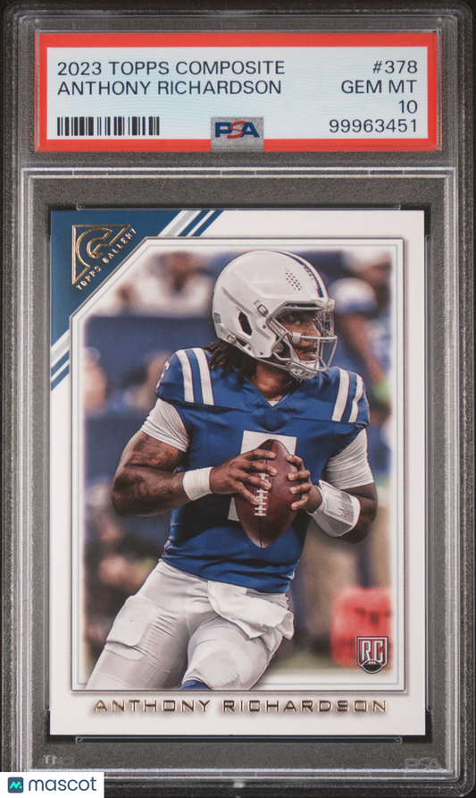 2023 Topps Composite Anthony Richardson ROOKIE #378 PSA 10