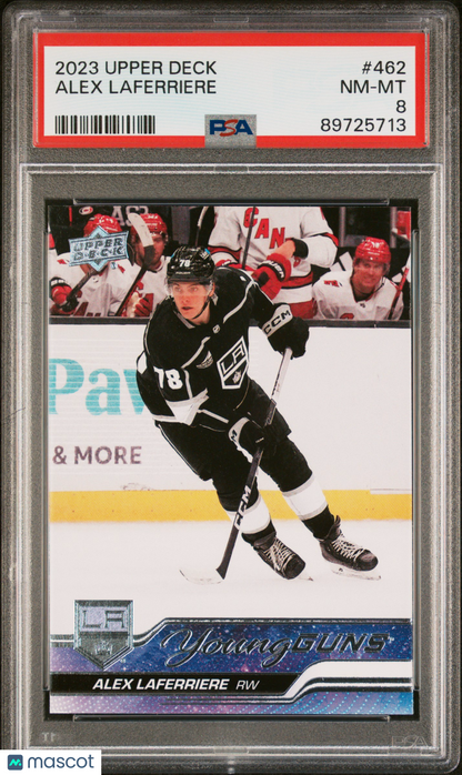 2023 Upper Deck Alex Laferriere #462 PSA - Young Guns ROOKIE - PSA ROOKIE