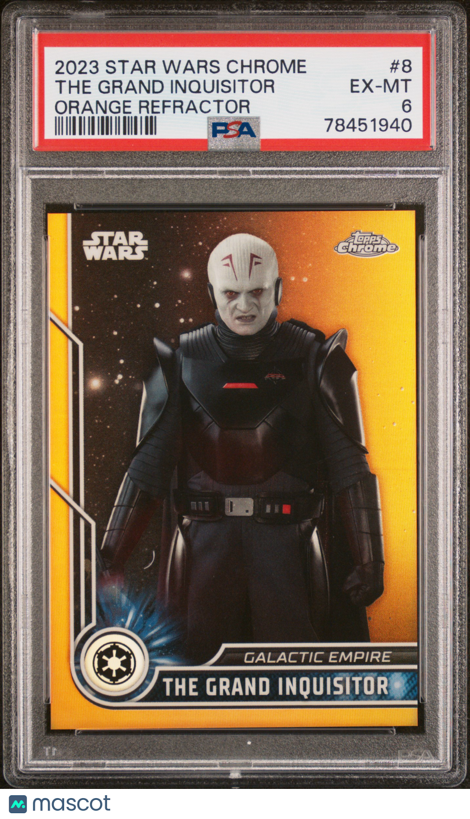 2023 Star Wars Chrome - The Grand Inquisitor - #12/25 BCCG / - PSA - /25