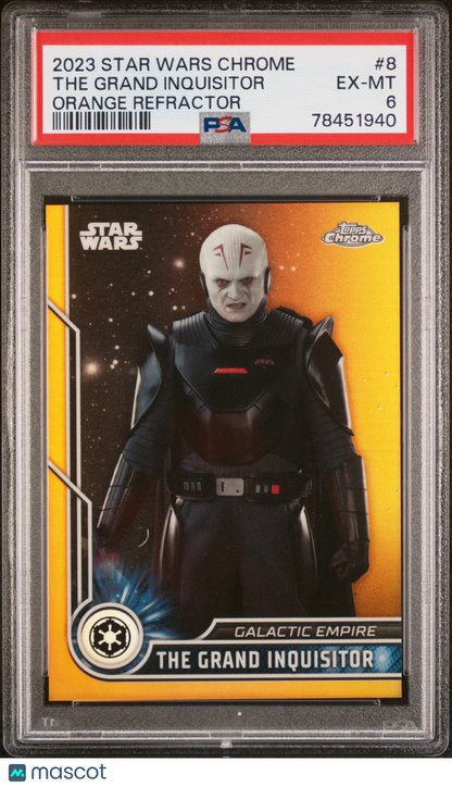 2023 Star Wars Chrome - The Grand Inquisitor - #12/25 BCCG / - PSA - /25